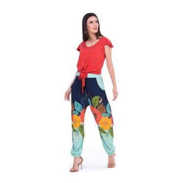 Imagem de Blusa Ticantê Laranja Nó, M