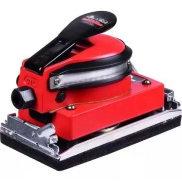 Imagem de Lixadeira Orbital Pneumática 90psi 1/3 De Lixa 993387 Worker Cor Verme