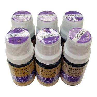 Imagem de KIT 6 Óleo Hidrossolúvel Violeta Puro Umidificadores 10ml - Lua Místic