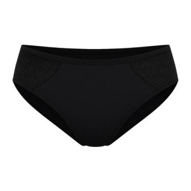 Imagem de Calcinha infantil para menina modelo com renda Econfort - Ecomfort, 12