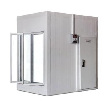 Imagem de WALK IN COOLER GALLANT RESFRIADOS 2 PT VIDRO COM PISO PAINEL