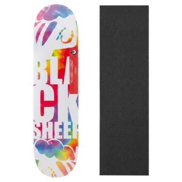 Imagem de Shape Skate Black Sheep Maple Tamanho 8.125 Cor:BrancoTamanho:ÚnicoGên