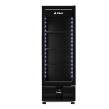 Imagem de Congelador Vertical Imbera 597 Litros Porta de Vidro Full Black EVZ21 