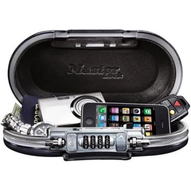Imagem de Cofre Portátil Para Celular E Documentos Master Lock Preto