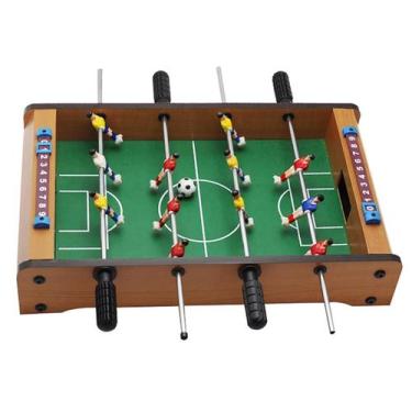 Imagem de Jogo Pebolim Futebol De Mesa Completo Totó Infantil Soccer - DRATINI, 