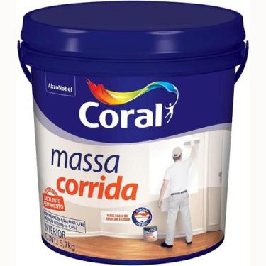 Imagem de Massa Corrida PVA 5,7kg Coral
