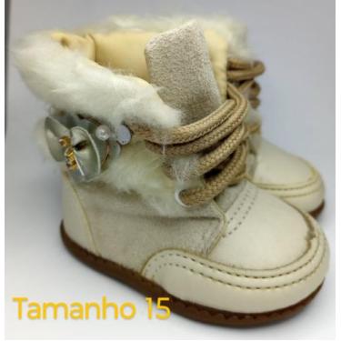 Imagem de Bota Bebê Baby Fashion Bege