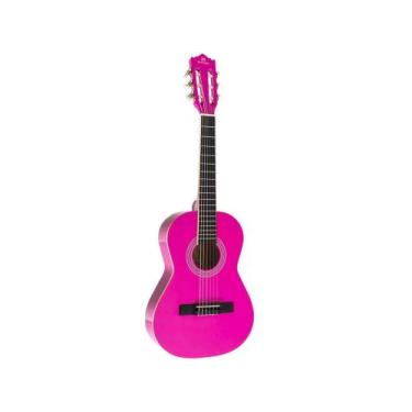 Imagem de Violão Michael Antares VM14E Acústico - Clássico - Rosa