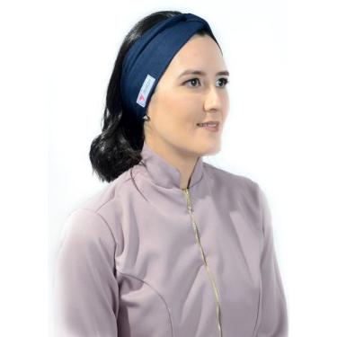 Imagem de Faixa de Cabeça - Nihon Medical, Azul marinho, Único