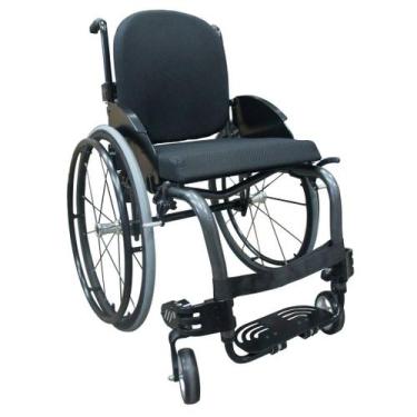 Imagem de Cadeira de Rodas Monobloco M3 Premium Ortobras Roda Sentinell Ultralev