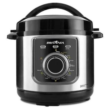 Imagem de Panela de Pressão Britânia BPP01PI Multifuncional 3L, 110V