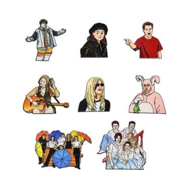 Imagem de Conjunto De Pins De Esmalte De Desenhos Animados De Anime Para Meninos