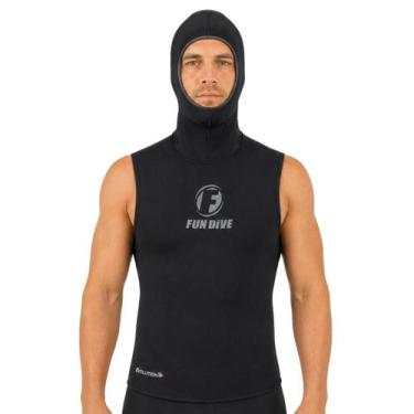 Imagem de Colete Capuz Neoprene Fun Dive - Mergulho Pesca Náutica, S