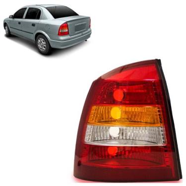 Imagem de Lanterna Traseira Astra Sedan 1998 1999 2000 2001 A 2002 Lente Estriad