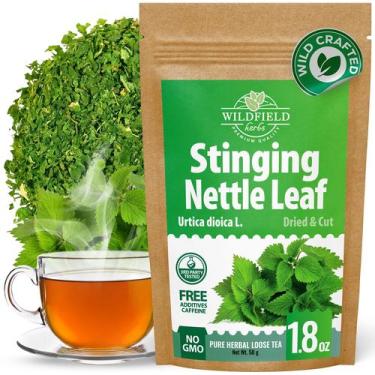 Imagem de Chá de Folha de Urtiga Selvagem WILDFIELD HERBS 50g