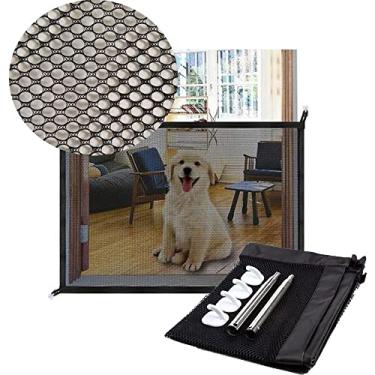 Imagem de Tela Grade De Porta Cachorro Rede Pet Caes Cao Crianças Parede Bebe Gato