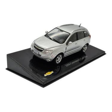 Imagem de Miniatura Chevrolet Captiva 2008 Prata Metal Scala 1:43 - Salvat