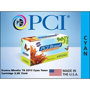 Imagem de PREMIUM COMPATIBLES INC. Cartucho de toner compatível com a marca PCI para Konica Minolta TN-221C toner ciano 2.2K