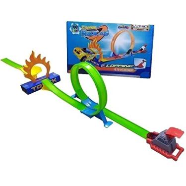 Pista De Carrinhos Brinquedo Corrida Infantil Rampa Pista Baby