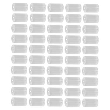 Imagem de Fancyes 10/50 peças Cabo de freio de Anéis de silicone Tubo de de freio de O-Rings octogonais Protetor de de, Limpar 50 peças RC126