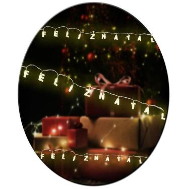 Imagem de Pisca Pisca Feliz Natal Led Enfeite Decorativo Natalino Casa