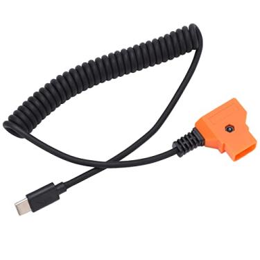 Imagem de Cabo de alimentação USB C a D Tap Tipo C a D Cabo de alimentação flexível para acessórios de câmeras digitais