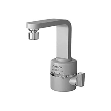 Imagem de Torneira Elétrica Hydra para Bancada Slim 4 Temperaturas 5500w 220V Prata Fosco