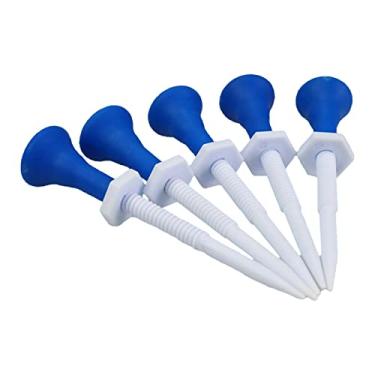 Imagem de Fancyes 5 peças de golfe suporte de bola de golfe ajustável acessórios esportivos peças duráveis ajustadas por fio