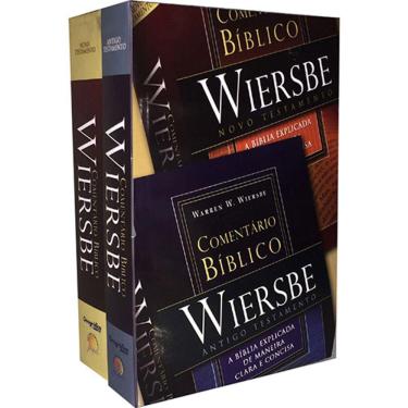 Imagem de Comentario Biblico Wiersbe Ant  E Nv  2 Volumes