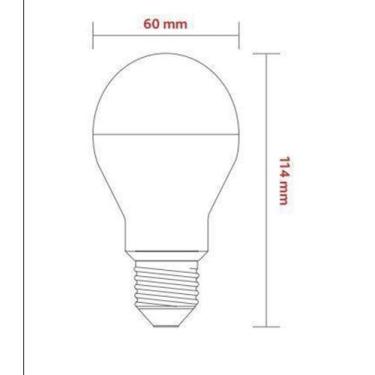 Imagem de Lampada Bubo Led  Auto-Dimerizavel 9W Biv 6500K - Ouro-Lux - Ourolux