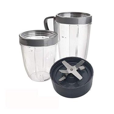 Imagem de JOYSTAR Peças de reposição Pro com 5 peças de reposição para copo e lâmina, kit de atualização deluxe funciona com liquidificador NutriBullet série 600W e série 900W (5)