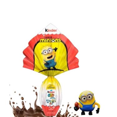 Imagem de Ovo De Páscoa Kinder Minions Chocolate Ao Leite 100G