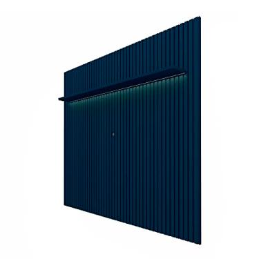 Imagem de Painel para TV Ripado com LED Nobre 230 Azul - Gelius