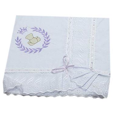 Imagem de Manta de Piquet com Lasie Thed, Laura Baby, Lilá