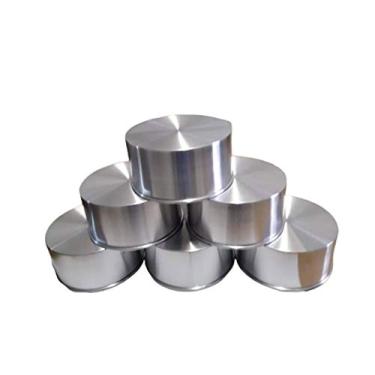 Imagem de Kit De 6 Formas Iguais De 20X10 Cm Em Alumínio Rocha Formas