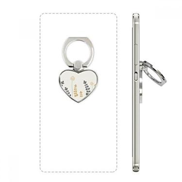 Imagem de Suporte de anel de telefone com arte abstrata dente-de-leão com suporte universal