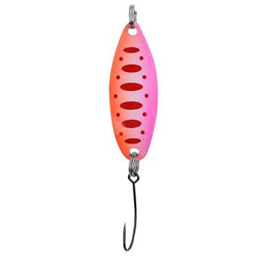 Imagem de Venda Louca Trout Blinkers para pesca, 1 peça (manchas laranjas e pretas)