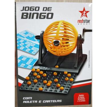 Imagem de Jogo de Bingo com Roleta e Cartelas