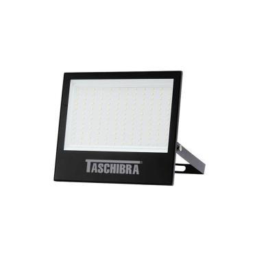 Imagem de Refletor Taschibra TR LED 100W Preto Bivolt 6500K Luz Branca