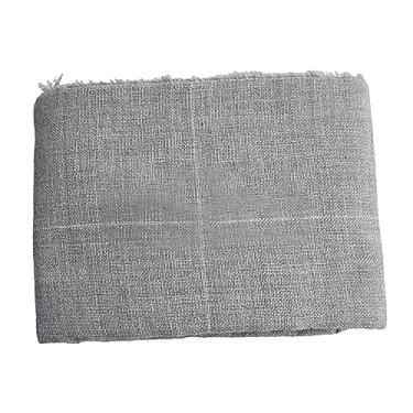 Imagem de Vaveren Tecido Tufting Tecido Tufting Primário Tapeçaria Carpet Tapete Fazendo Punch Agulha Cinza, 100x150CM