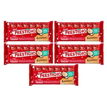 Imagem de Kit Chocolate Prestígio Flowpack Nestlé 114G- 5Pct C/ 6Un Cd
