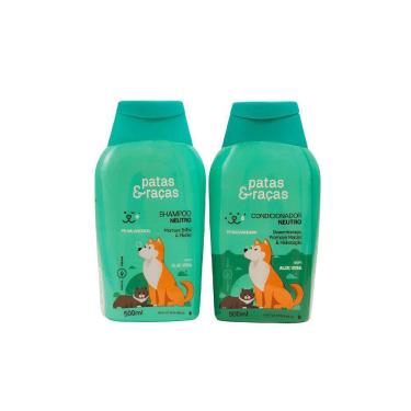 Imagem de Shampoo E Condicionador Neutro Patas&Raças