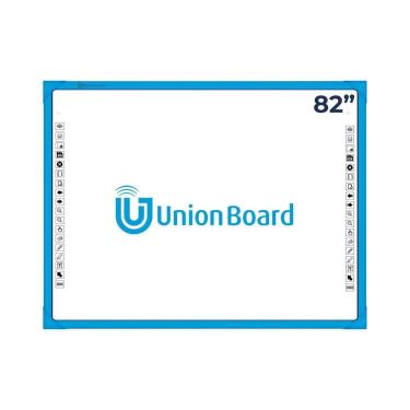 Imagem de Lousa Interativa Digital Touch Unionboard Azul 82 Polegadas