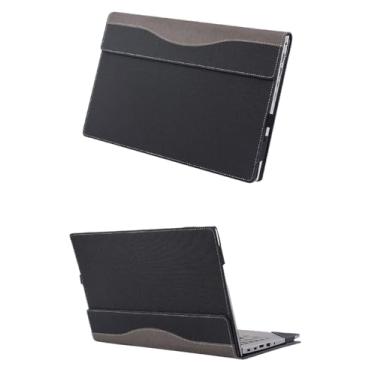 Imagem de XJchen Capa para laptop compatível com Lenovo ThinkBook V15 G2 G3 G4 G5 ThinkPad L15 IdeaPad 1 3 15ALC7 15AMN7 15IJL7 15ITL6 15IAU7 Slim 3 15IRU8 Capa protetora (preta)