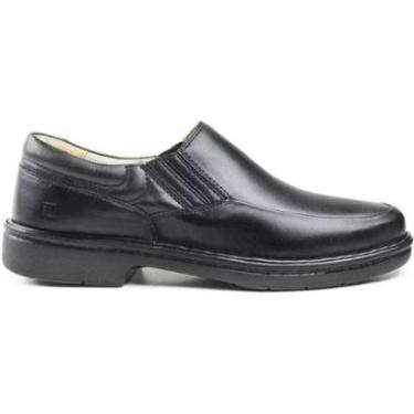 Imagem de Sapato Masculino Pipper Soften Couro Preto - 55207N9-Masculino