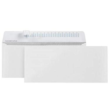 Imagem de Envelopes de segurança de autovedação nº 9 500 – Decalcar e selar projetados para envio seguro – Colorido de segurança com design amigável à impressora – Número 9 Tamanho 9 9 x 21 – Pacote com 500
