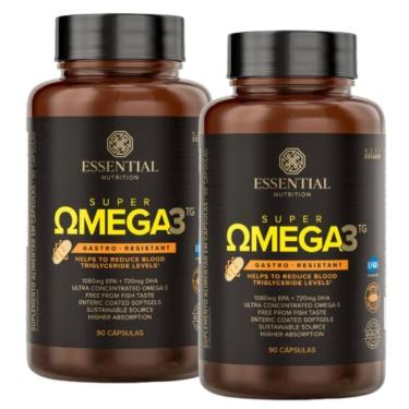 Imagem de Kit 2x Super Omega 3 TG Gastro Resistant - (90caps) - Essential Nutrition-Unissex