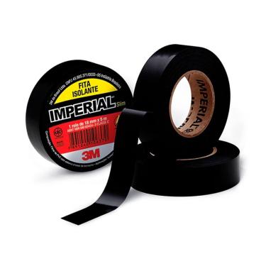Imagem de Fita isolante 3m imperial 18mmx5m com 10 unidades