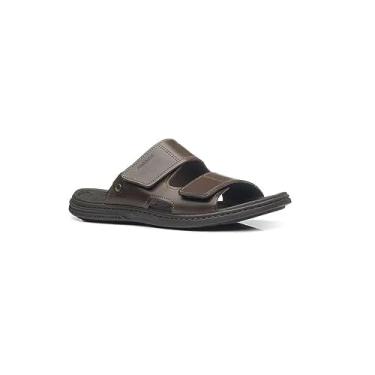 Imagem de CHINELO MASCULINO DE COURO 131283 PEGADA (16) - CRAVO