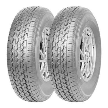 Imagem de Kit 2 Pneus Aplus Aro 15C 205/75R15C A866 8 Lonas 109/107R
